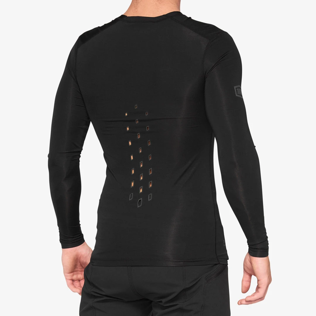100% Men's Jerseys R-CORE CONCEPT Long Sleeve Jersey Black