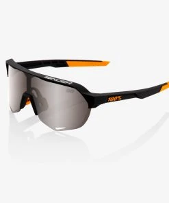 100% Europe S2 Brad Binder SE Black Silver Mirror Lens Sunglasses