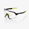 100% Europe S3 - Gloss Black - Photochromic Lens Sunglasses