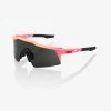 100% Europe SPEEDCRAFT SL - Matte Washed Out Neon Pink - Smoke Lens Sunglasses