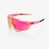 100% Europe Sunglasses SPEEDTRAP - Matte Washed Out Neon Pink - Purple Multilayer Mirror Lens 2 100% Europe Sunglasses SPEEDTRAP - Matte Washed Out Neon Pink - Purple Multilayer Mirror Lens