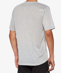 100% Men's Jerseys AIRMATIC MESH Short Sleeve Jersey Grey