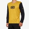 100% Men's Jerseys AIRMATIC Long Sleeve Jersey Dijon