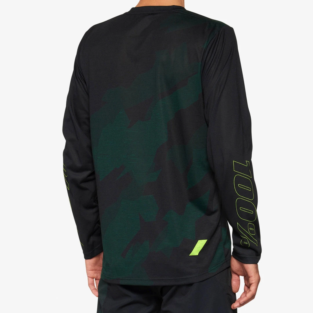 100% AIRMATIC LE Long Sleeve Jersey Black Camo Men's Jerseys 4 100% AIRMATIC LE Long Sleeve Jersey Black Camo Men's Jerseys