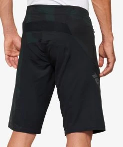 100% AIRMATIC LE Shorts Black Camo Men's Shorts & Pants