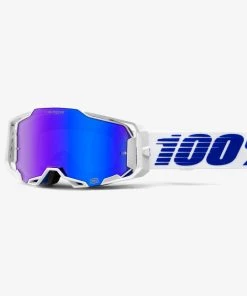 100% Europe ARMEGA HIPER Goggle Izi - Mirror Blue Lens