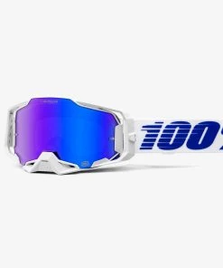 100% Europe ARMEGA HIPER Goggle Izi - Mirror Blue Lens