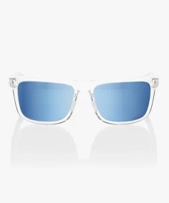 100% Europe BLAKE - Polished Crystal Haze - HiPER Blue Multilayer Mirror Lens