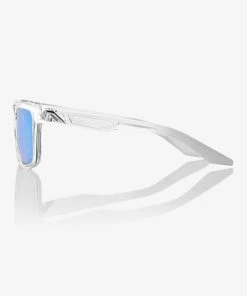 100% Europe BLAKE - Polished Crystal Haze - HiPER Blue Multilayer Mirror Lens