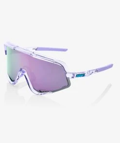 100% Europe GLENDALE® - Polished Translucent Lavender - HiPER® Lavender Mirror Lens Sunglasses