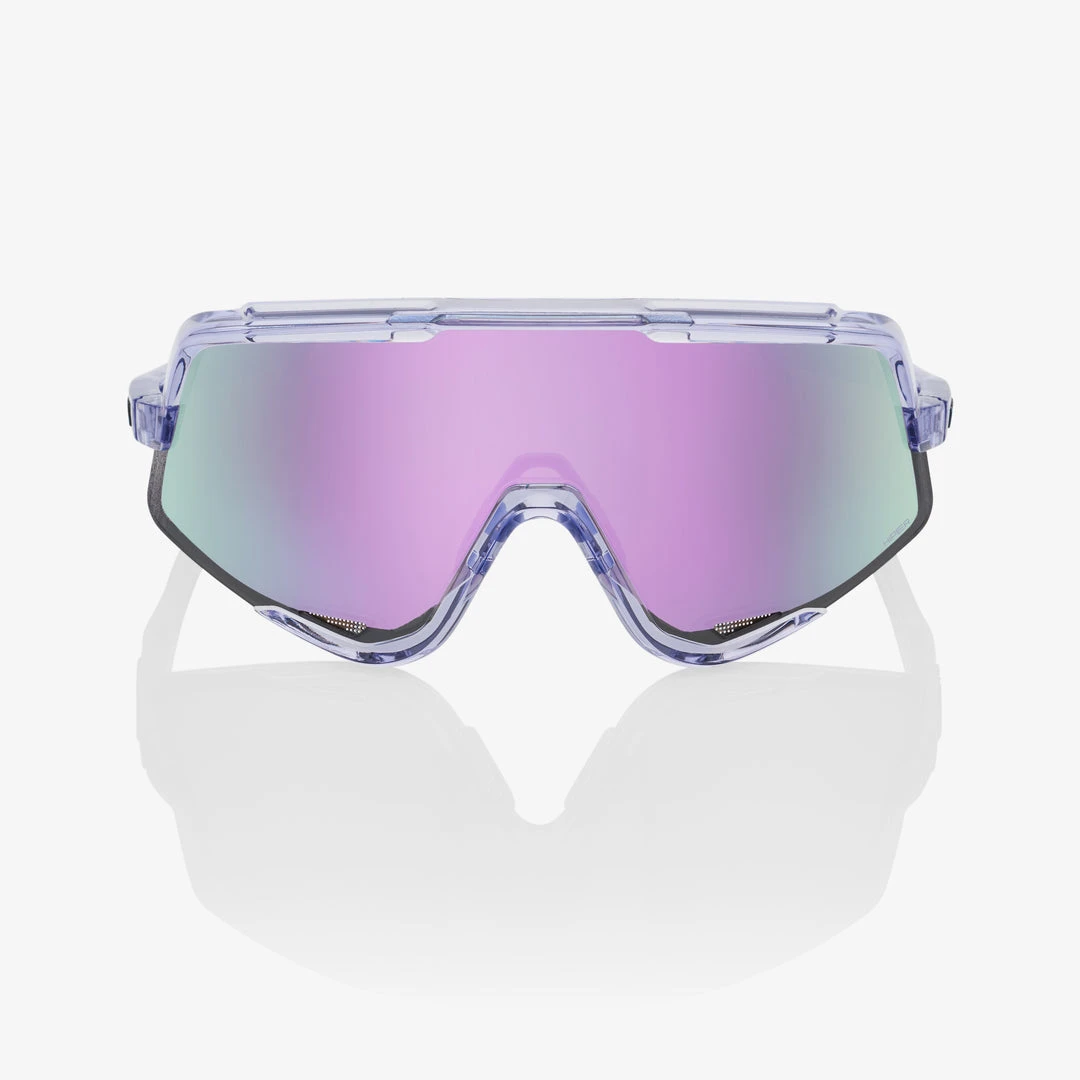 100% Europe GLENDALE® - Polished Translucent Lavender - HiPER® Lavender Mirror Lens Sunglasses 4 100% Europe GLENDALE® - Polished Translucent Lavender - HiPER® Lavender Mirror Lens Sunglasses