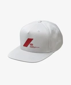 100% Europe Hats FORWARD Snapback Cap Light Grey