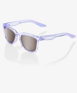 100% Europe HUDSON - Polished Translucent Lavender - HiPER Silver Mirror Lens