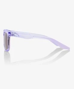 100% Europe HUDSON - Polished Translucent Lavender - HiPER Silver Mirror Lens 7 100% Europe HUDSON - Polished Translucent Lavender - HiPER Silver Mirror Lens