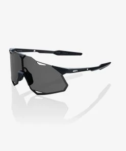 100% Europe HYPERCRAFT XS - Matte Black - Smoke Lens Sunglasses