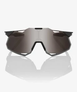 100% Europe HYPERCRAFT XS - Matte Black - Smoke Lens Sunglasses