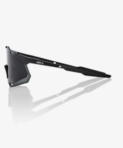 100% Europe HYPERCRAFT XS - Matte Black - Smoke Lens Sunglasses