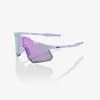 100% Europe Sunglasses HYPERCRAFT® XS - Soft Tact Lavender - HiPER® Lavender Mirror Lens