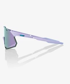 100% Europe Sunglasses HYPERCRAFT® XS - Soft Tact Lavender - HiPER® Lavender Mirror Lens