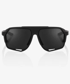 100% Europe Sunglasses NORVIK™ - Matte Black - Grey PEAKPOLAR Lens