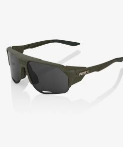 100% Europe NORVIK™ - Soft Tact Army Green - Smoke Lens Sunglasses