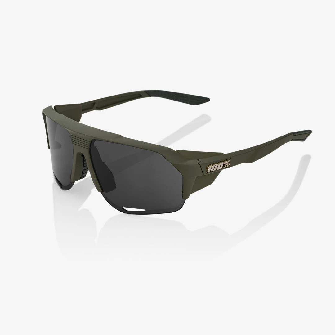 100% Europe NORVIK™ - Soft Tact Army Green - Smoke Lens Sunglasses 3 100% Europe NORVIK™ - Soft Tact Army Green - Smoke Lens Sunglasses