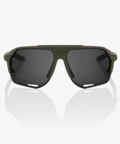 100% Europe NORVIK™ - Soft Tact Army Green - Smoke Lens Sunglasses