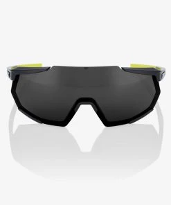 100% Europe Sunglasses RACETRAP® 3.0 - Gloss Black - Smoke Lens