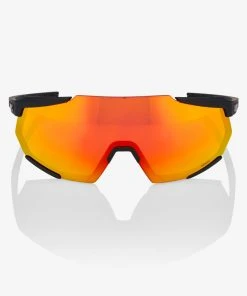 100% Europe RACETRAP 3.0 - Soft Tact Black - HiPER Red Multilayer Mirror Lens
