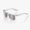 100% Europe RENSHAW - Polished Crystal Haze - HiPER Silver Mirror Lens