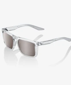 100% Europe RENSHAW - Polished Crystal Haze - HiPER Silver Mirror Lens
