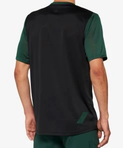 100% RIDECAMP Short Sleeve Jersey Black/Forest Green Men's Jerseys 5 100% RIDECAMP Short Sleeve Jersey Black/Forest Green Men's Jerseys
