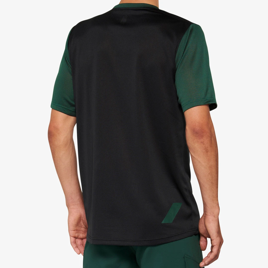 100% RIDECAMP Short Sleeve Jersey Black/Forest Green Men's Jerseys 4 100% RIDECAMP Short Sleeve Jersey Black/Forest Green Men's Jerseys