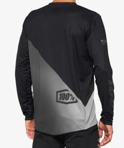 100% Men's Jerseys R-CORE-X Long Sleeve Jersey Black/Grey 5 100% Men's Jerseys R-CORE-X Long Sleeve Jersey Black/Grey