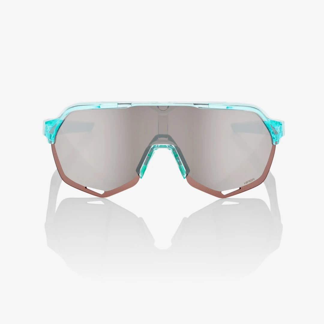 100% Europe S2® - Polished Translucent Mint - HiPER® Silver Mirror Lens Sunglasses 4 100% Europe S2® - Polished Translucent Mint - HiPER® Silver Mirror Lens Sunglasses