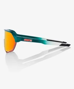 100% Europe Sunglasses S2® - BORA - Hansgrohe Team Gloss Metallic / Matte White - HiPER® Red Multilayer Mirror Lens