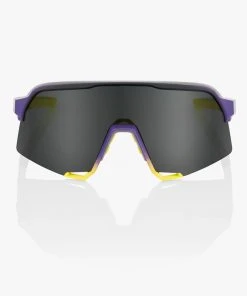 100% Europe S3 - Matte Metallic Digital Brights - Smoke Lens Sunglasses