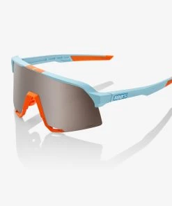 100% Europe S3® - Soft Tact Two Tone - HiPER® Silver Mirror Lens