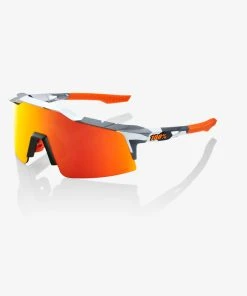 100% Europe SPEEDCRAFT® SL - Soft Tact Grey Camo - HiPER Red Multilayer Mirror Lens Sunglasses