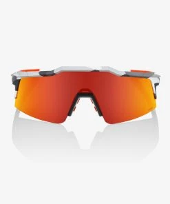 100% Europe SPEEDCRAFT® SL - Soft Tact Grey Camo - HiPER Red Multilayer Mirror Lens Sunglasses