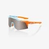 100% Europe SPEEDCRAFT® XS - Soft Tact Two Tone - HiPER Silver Mirror Lens Sunglasses