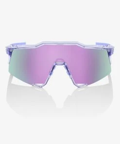 100% Europe Sunglasses SPEEDCRAFT® - Polished Translucent Lavender - HiPER® Lavender Mirror Lens