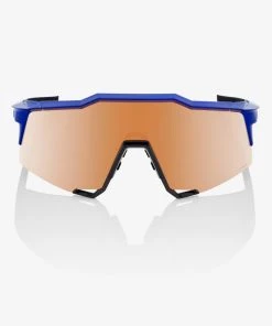 100% Europe Sunglasses SPEEDCRAFT® - Gloss Cobalt Blue - HiPER® Copper Mirror Lens