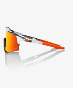 100% Europe SPEEDCRAFT® - Soft Tact Grey Camo - HiPER® Red Multilayer Mirror Lens