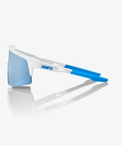 100% Europe Sunglasses Speedcraft® SE Movistar Team White - HiPER® Blue Multilayer Mirror Lens