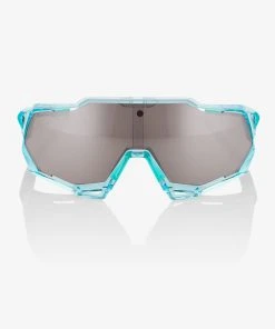 100% Europe SPEEDTRAP® - Polished Translucent Mint - HiPER® Silver Mirror Lens
