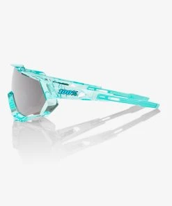 100% Europe SPEEDTRAP® - Polished Translucent Mint - HiPER® Silver Mirror Lens