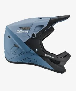 100% STATUS Youth Helmet Drop/Steel Blue