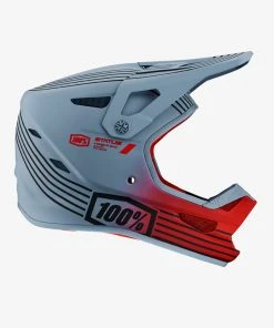 100% STATUS Helmet Caltec/Grey Full Face