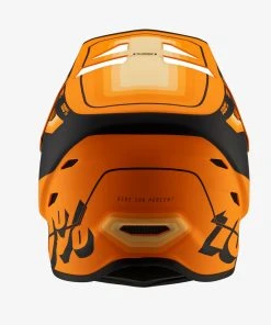 100% STATUS Helmet Topenga Orange/Black Full Face